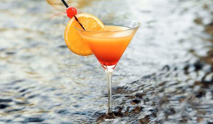 Sex on the Beach cocktail